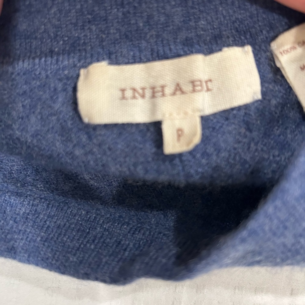 Inhabit 100% cashmere sweater size petite